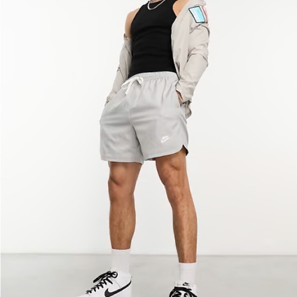 Nike Silver Athletic Shorts Sz various - Picture 2 of 8